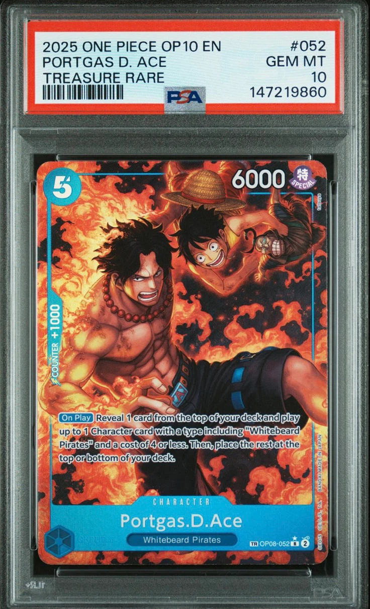 PSA Graded One Piece Card Bundle - photo 2