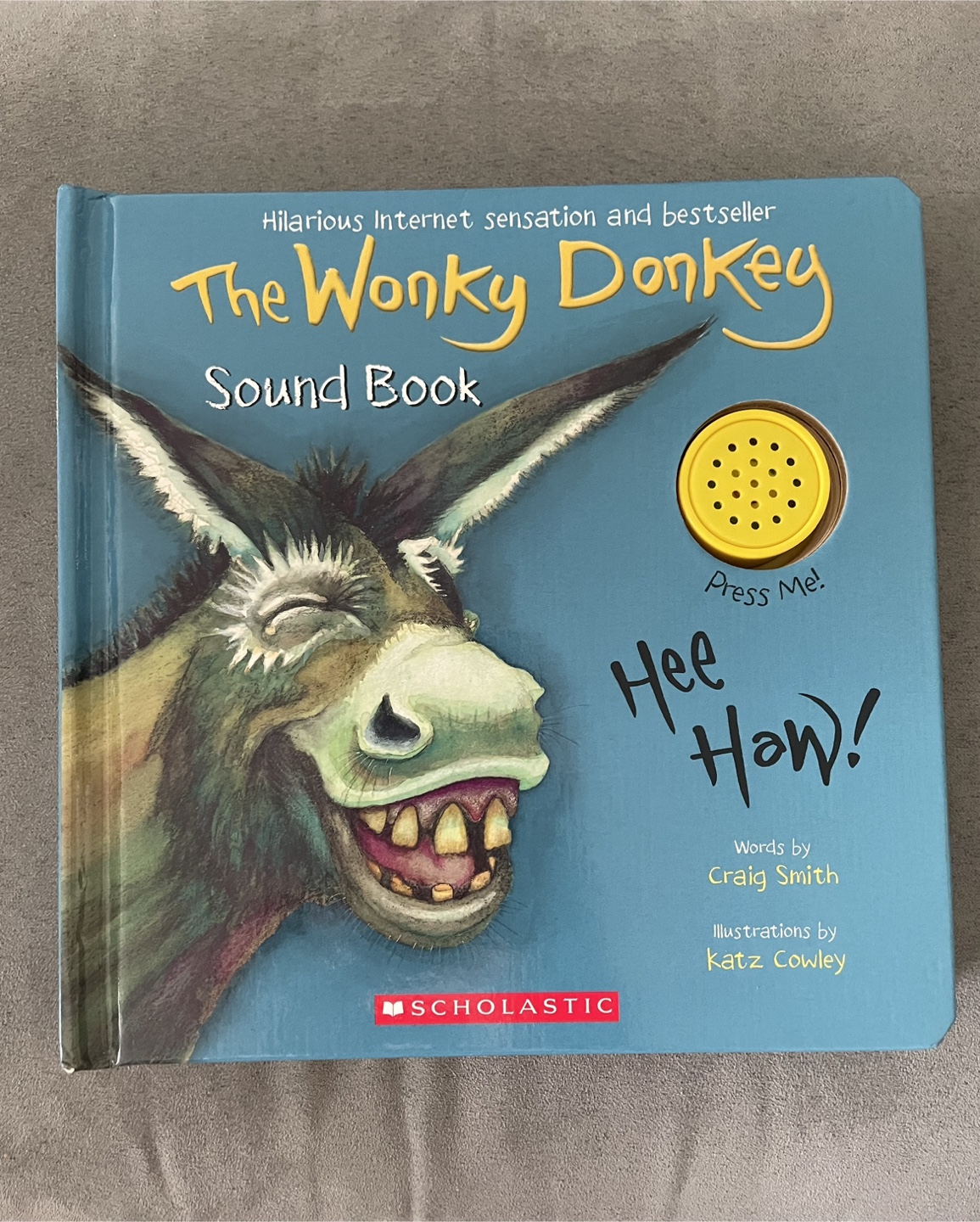 The Wonky Donkey Sound Book for kids