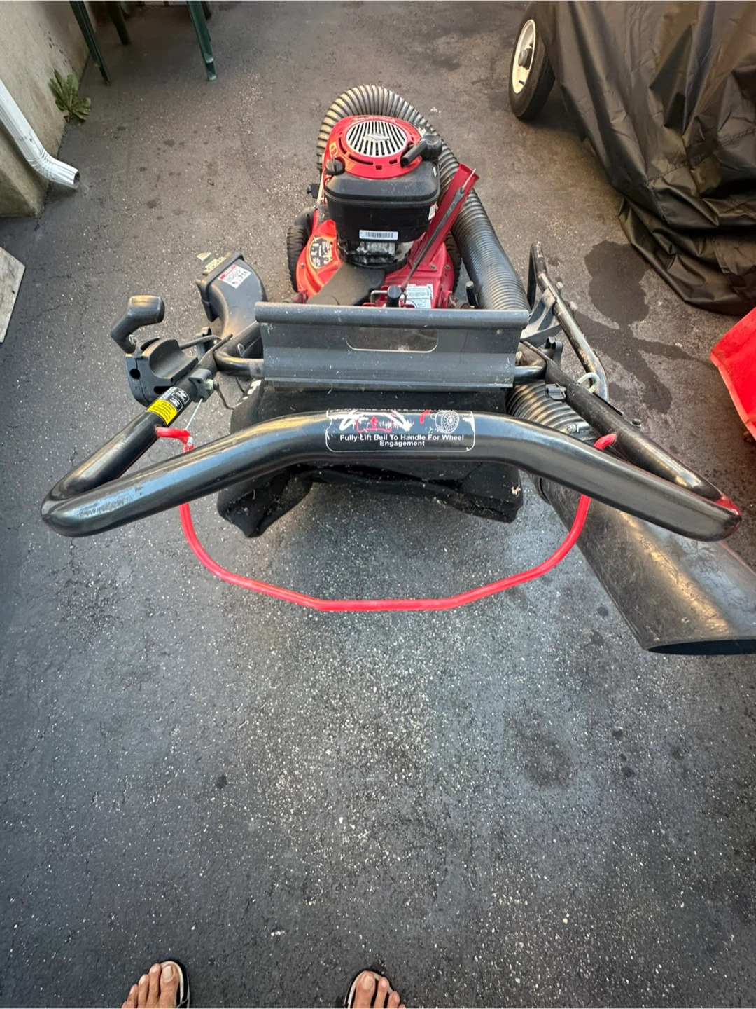 Craftsman power propelled 4/1 with all the attachments - photo 4