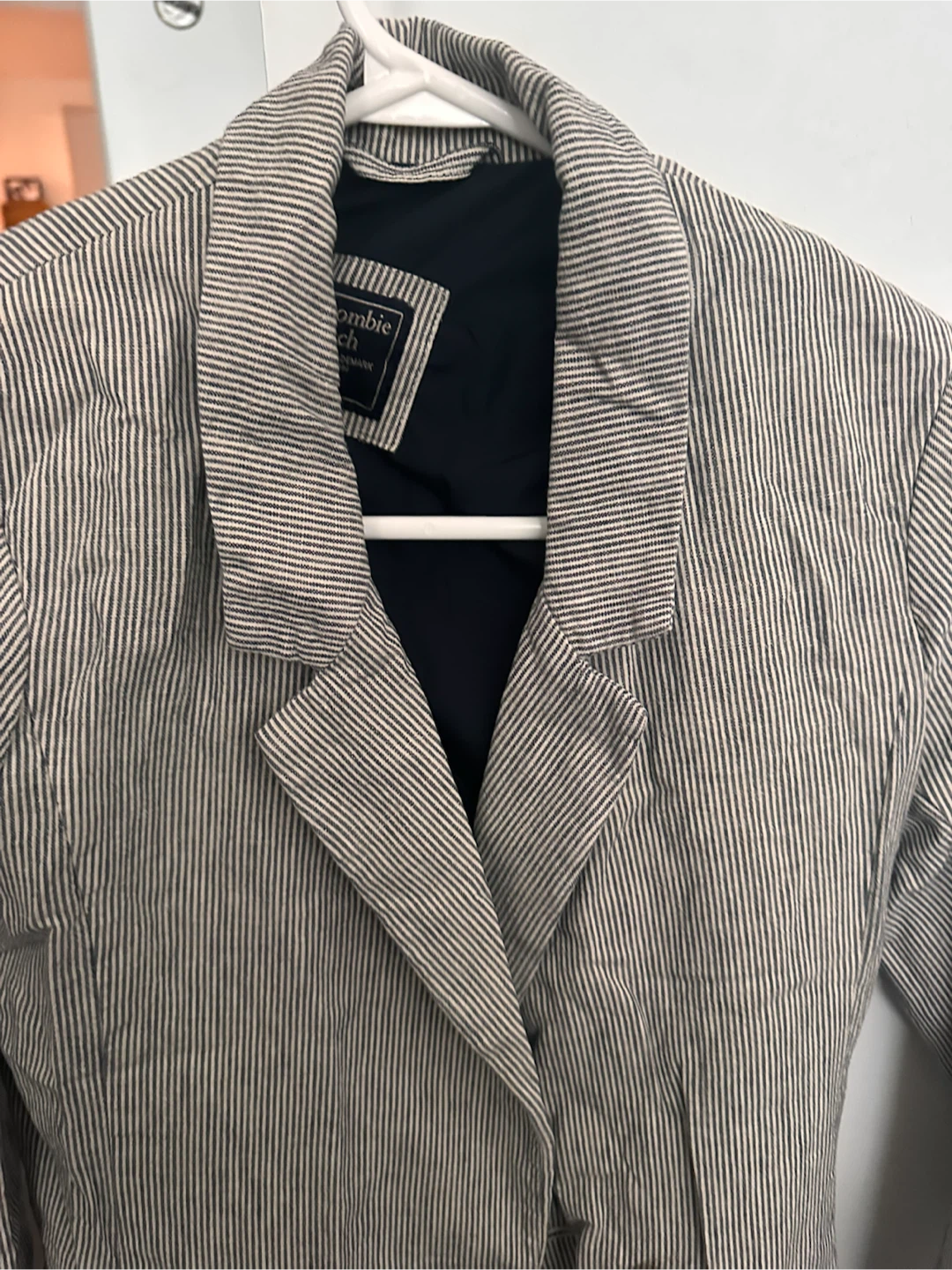 Abercrombie & Fitch Striped Blazer Jacket - photo 2