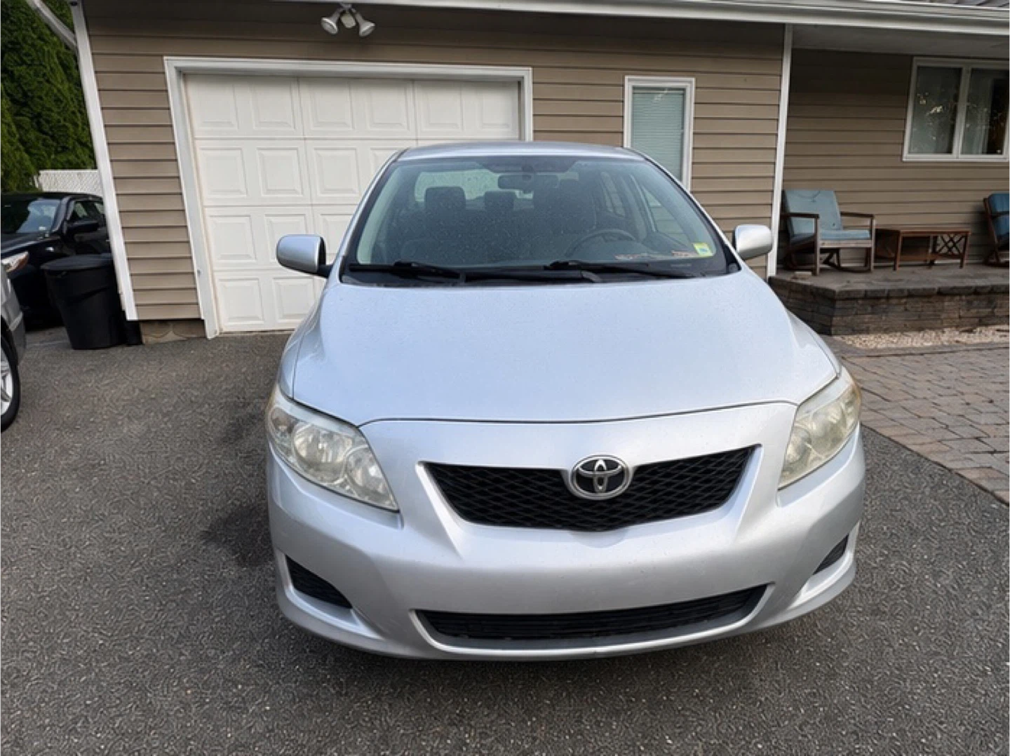 Silver Toyota Corolla Sedan
