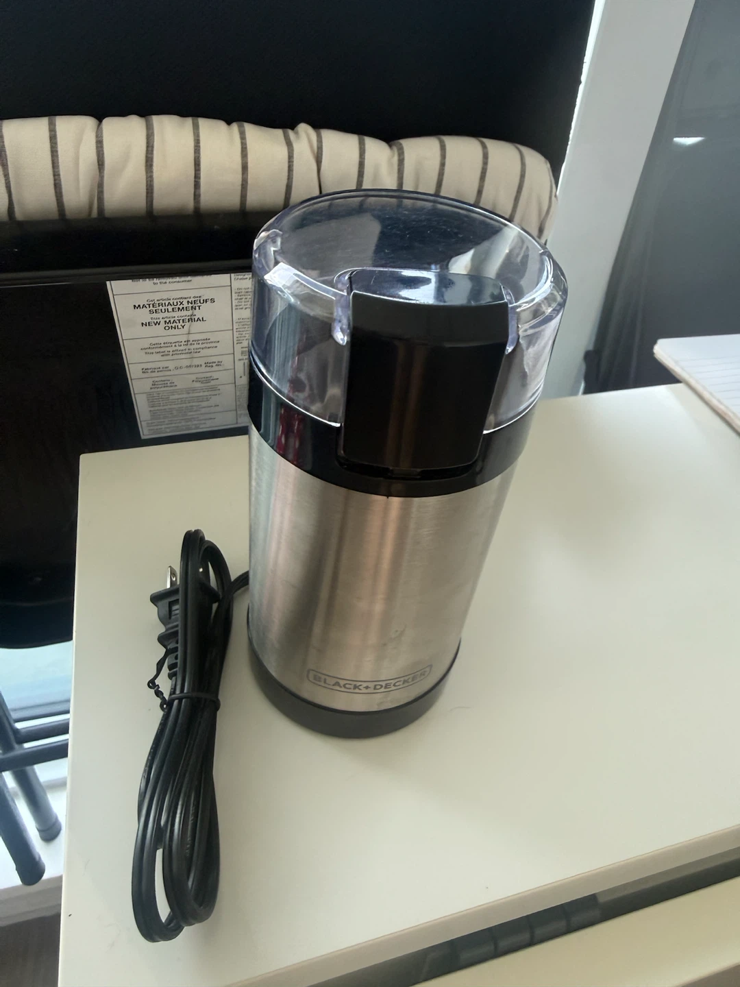 BLACK+DECKER Electric Coffee Grinder