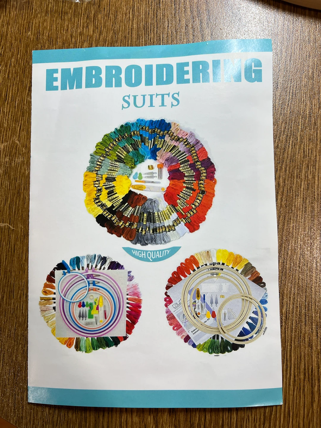Embroidery Starter Kit with Hoops and Accessories