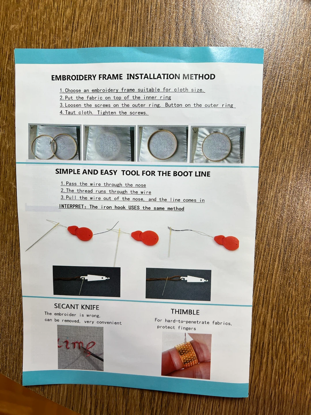 Embroidery Starter Kit with Hoops and Accessories - photo 3