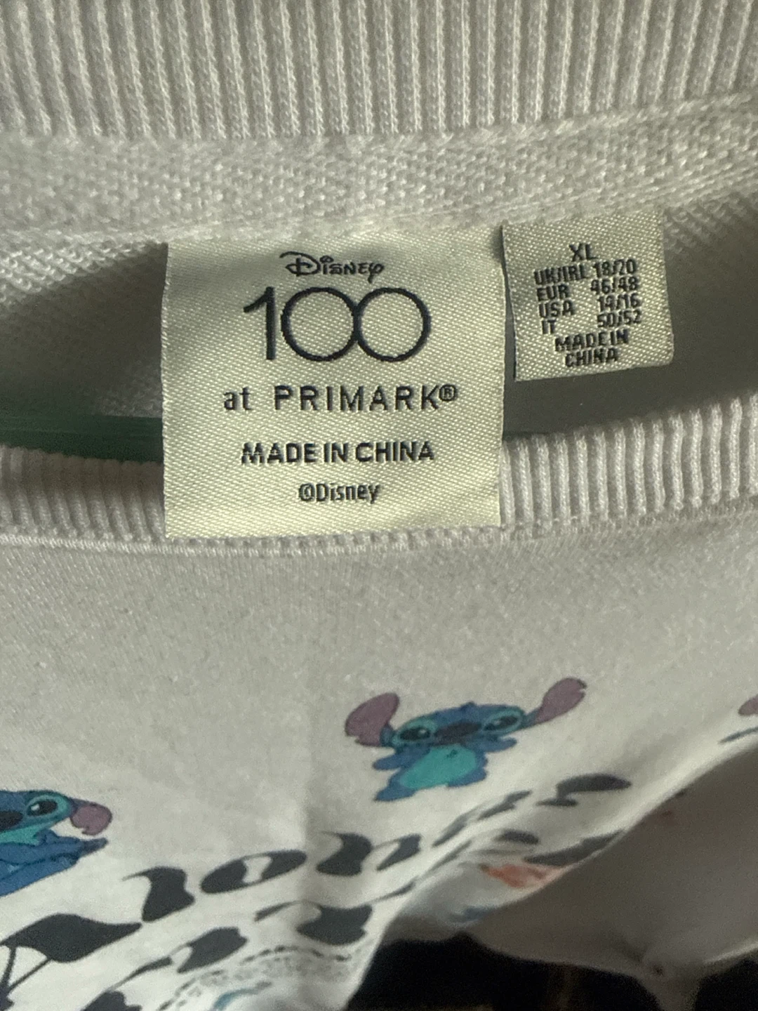 Primark Disney Stitch Aloha Sweatshirt XL - photo 2