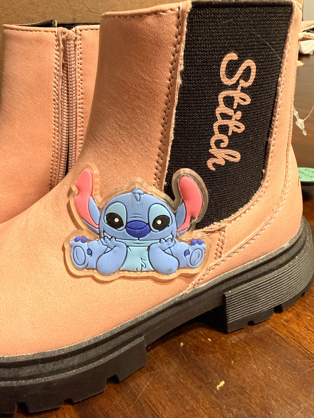 Disney Stitch Pink Ankle Boots - photo 2