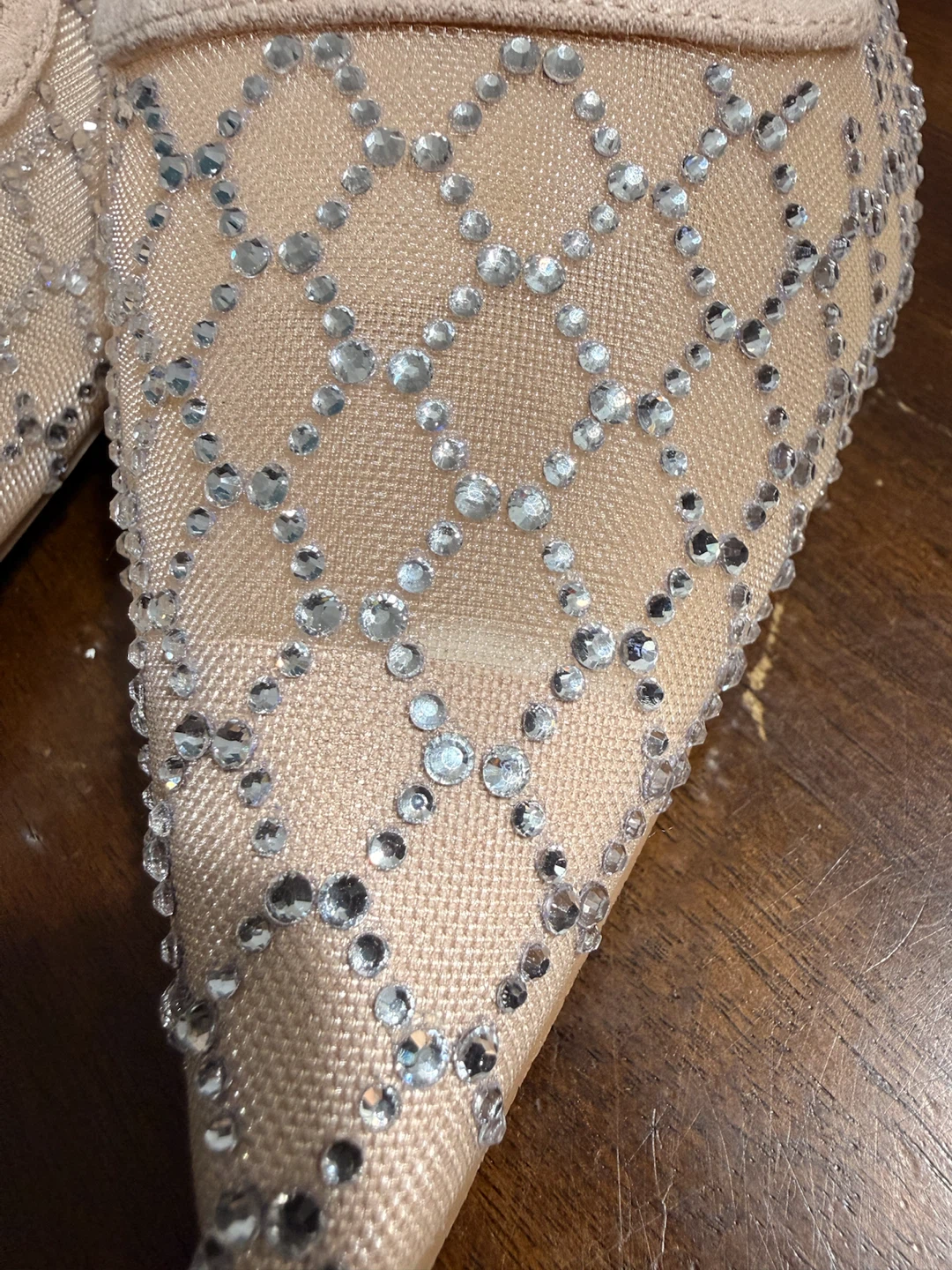A New Day Rhinestone Slingback Heels Size 11 - photo 2