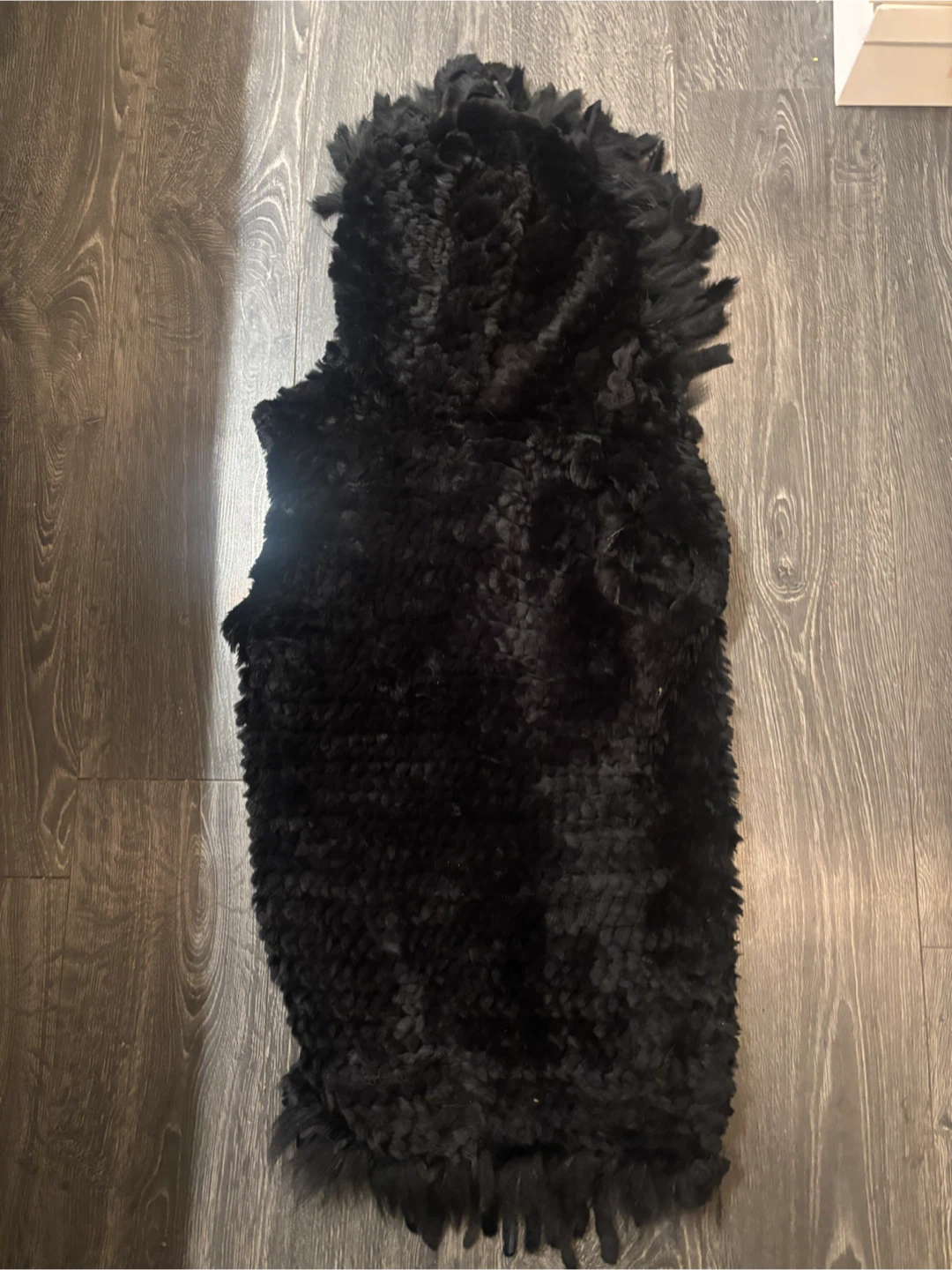 Real Women’s Rex Rabbit Fur Vest SMALL - photo 4