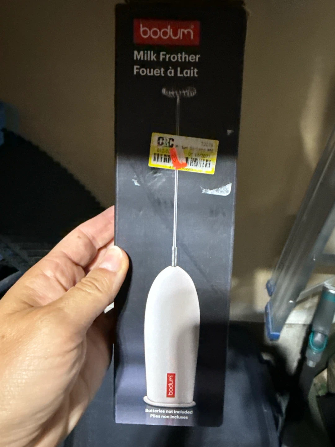Bodum Milk Frother, white - NEW