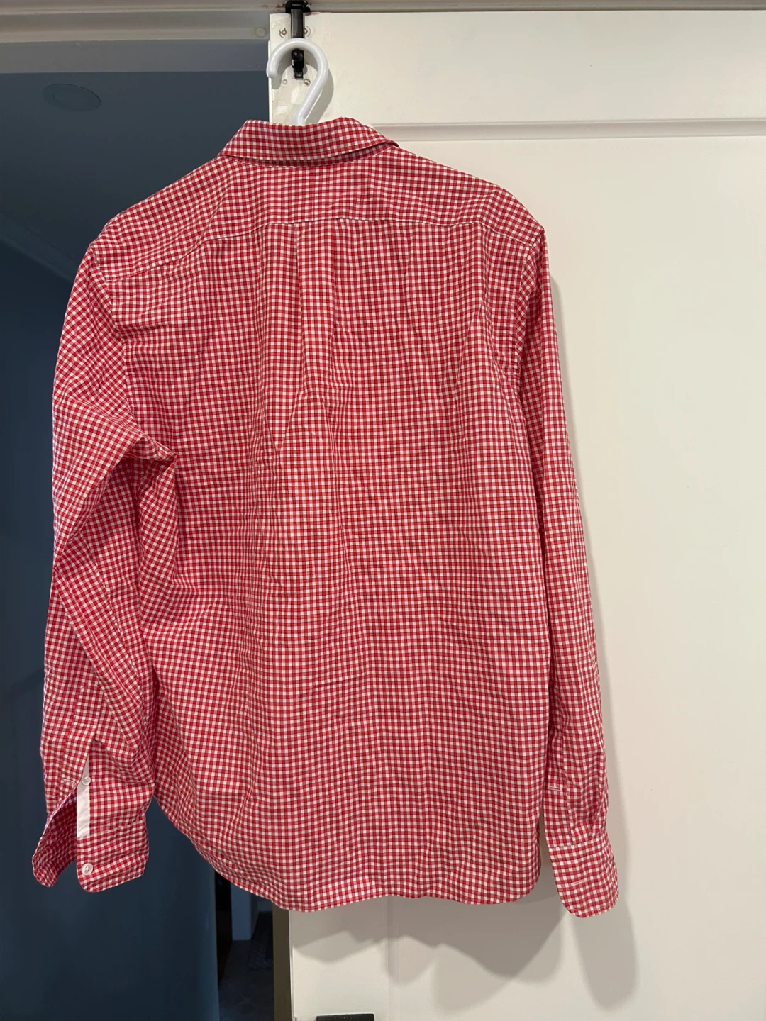 Thomas Mason for J.Crew Red Gingham Shirt - photo 3