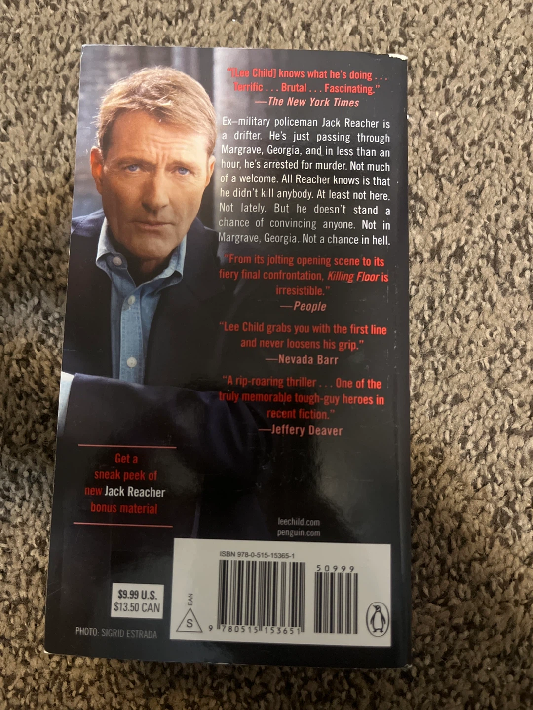 Lee Child Jack Reacher: Killing Floor Novel - photo 2