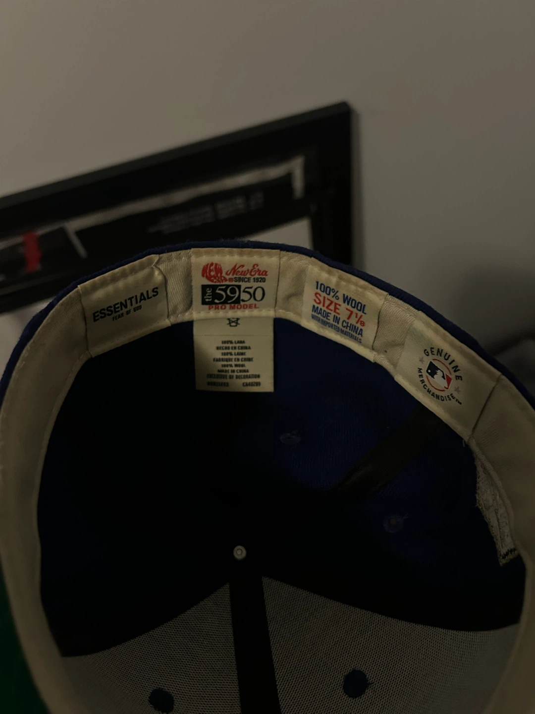 Fear of god Essentials x MLB fitted REAL - photo 3