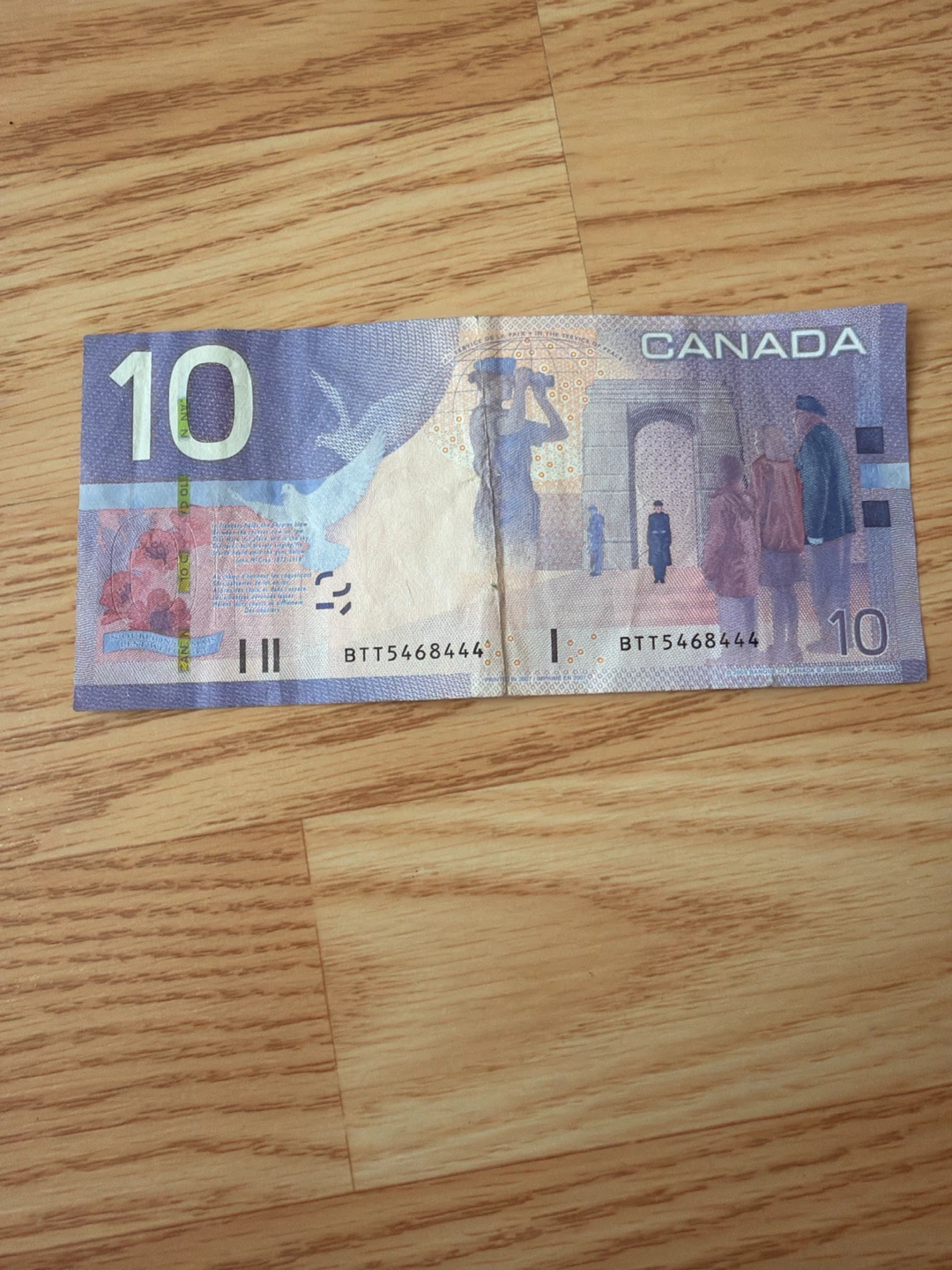 Rare Canada 10 Dollar Bill - photo 2