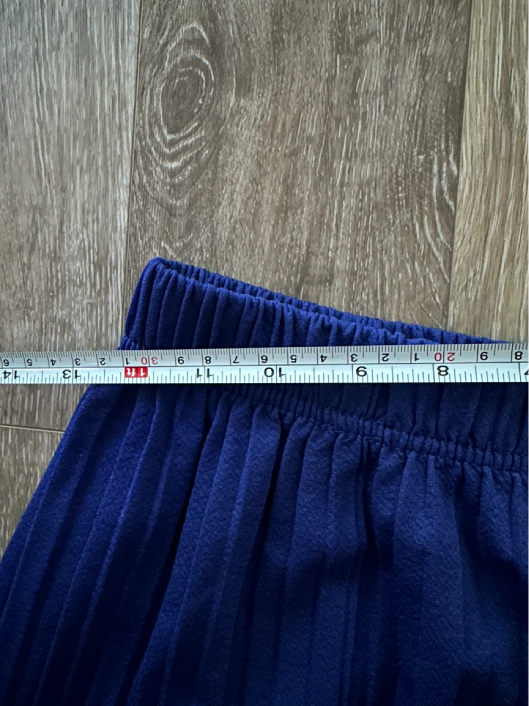 Maccine Blue Pleated Wide-Leg Pants - photo 3