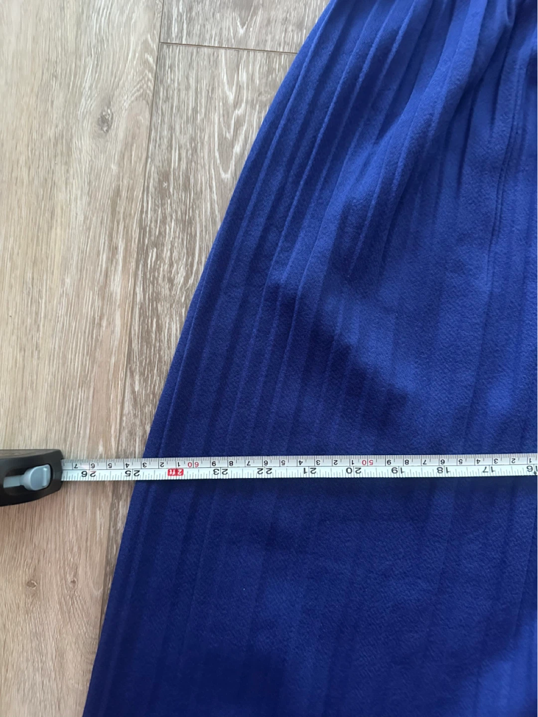Maccine Blue Pleated Wide-Leg Pants - photo 5