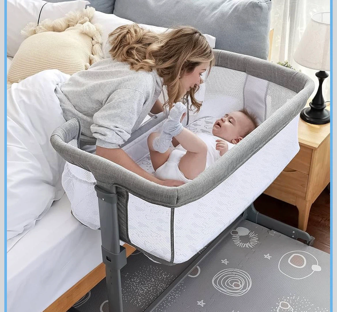 TC Bunny bassinet (0-6 months)
