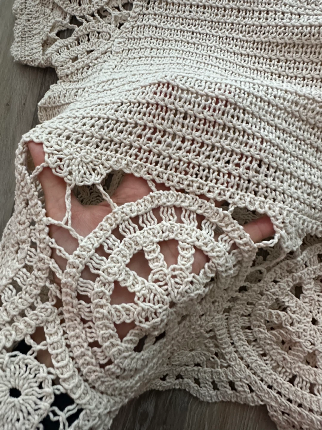 Solitaire Crochet Top XL - photo 4