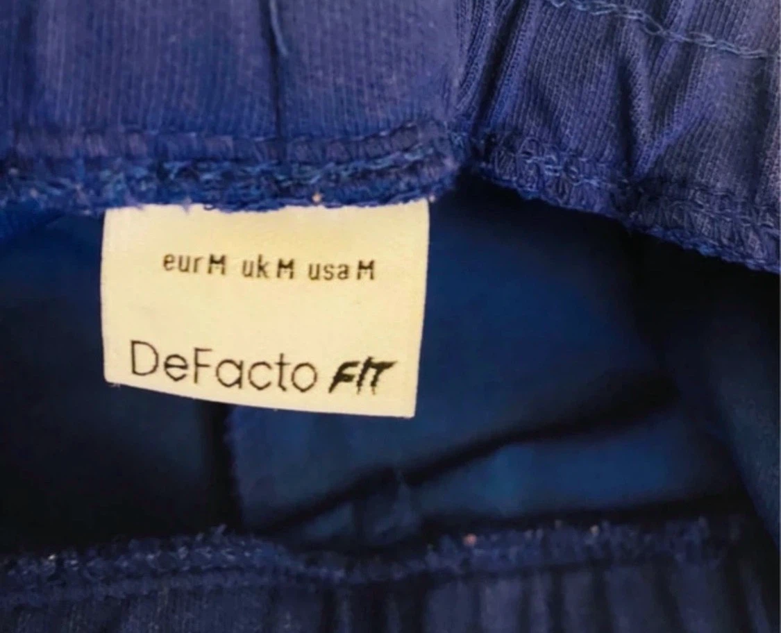 DeFacto Fit Blue Sweat Shorts - photo 2