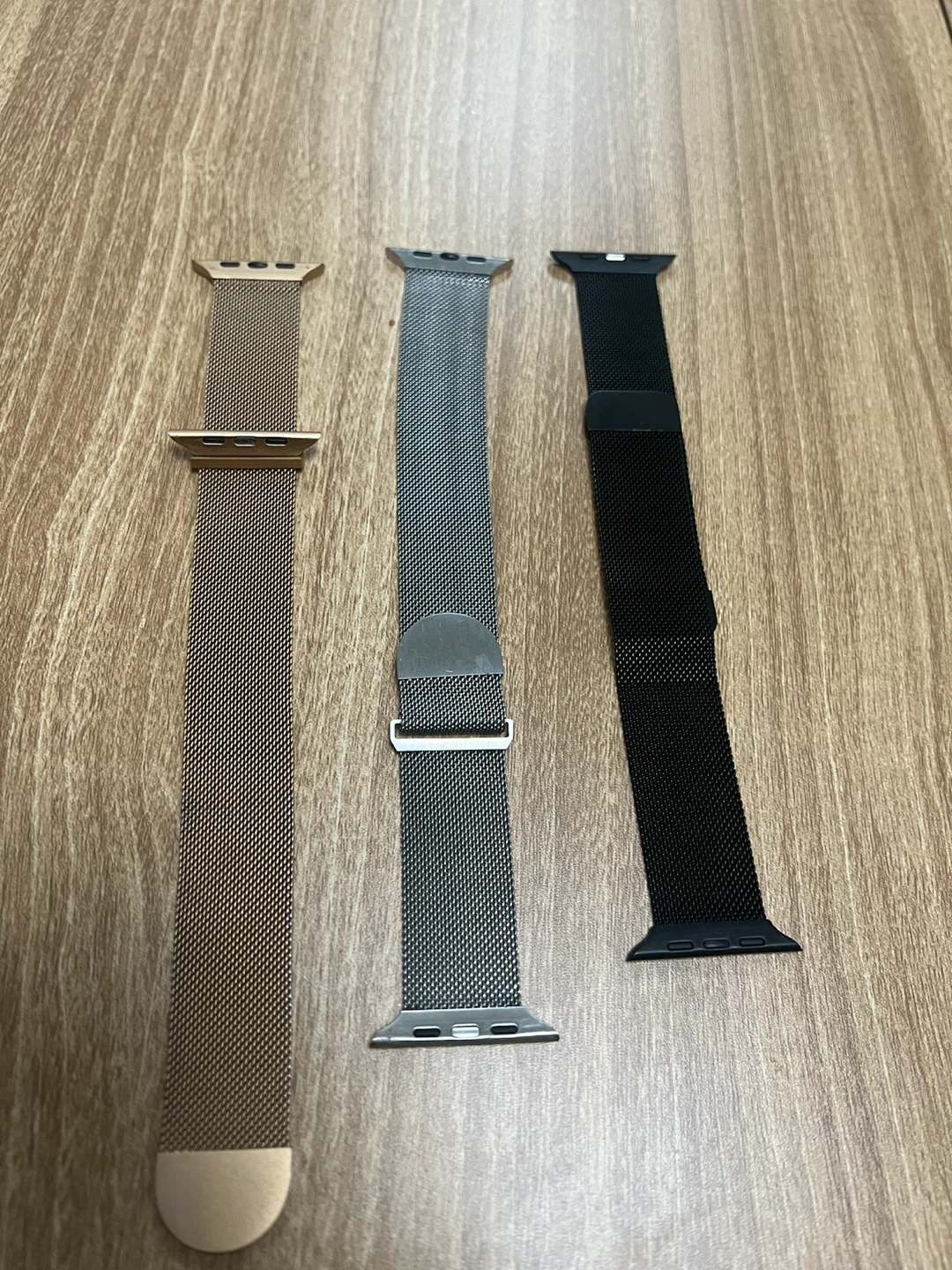 Set of 3 Milanese Loop Bands for Apple Watch