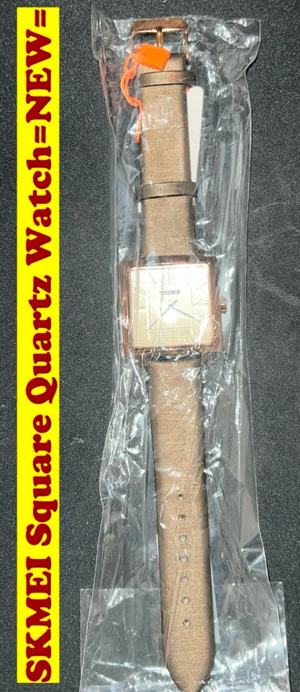 SKMEI Square Quartz Watch=NEW= - photo 5