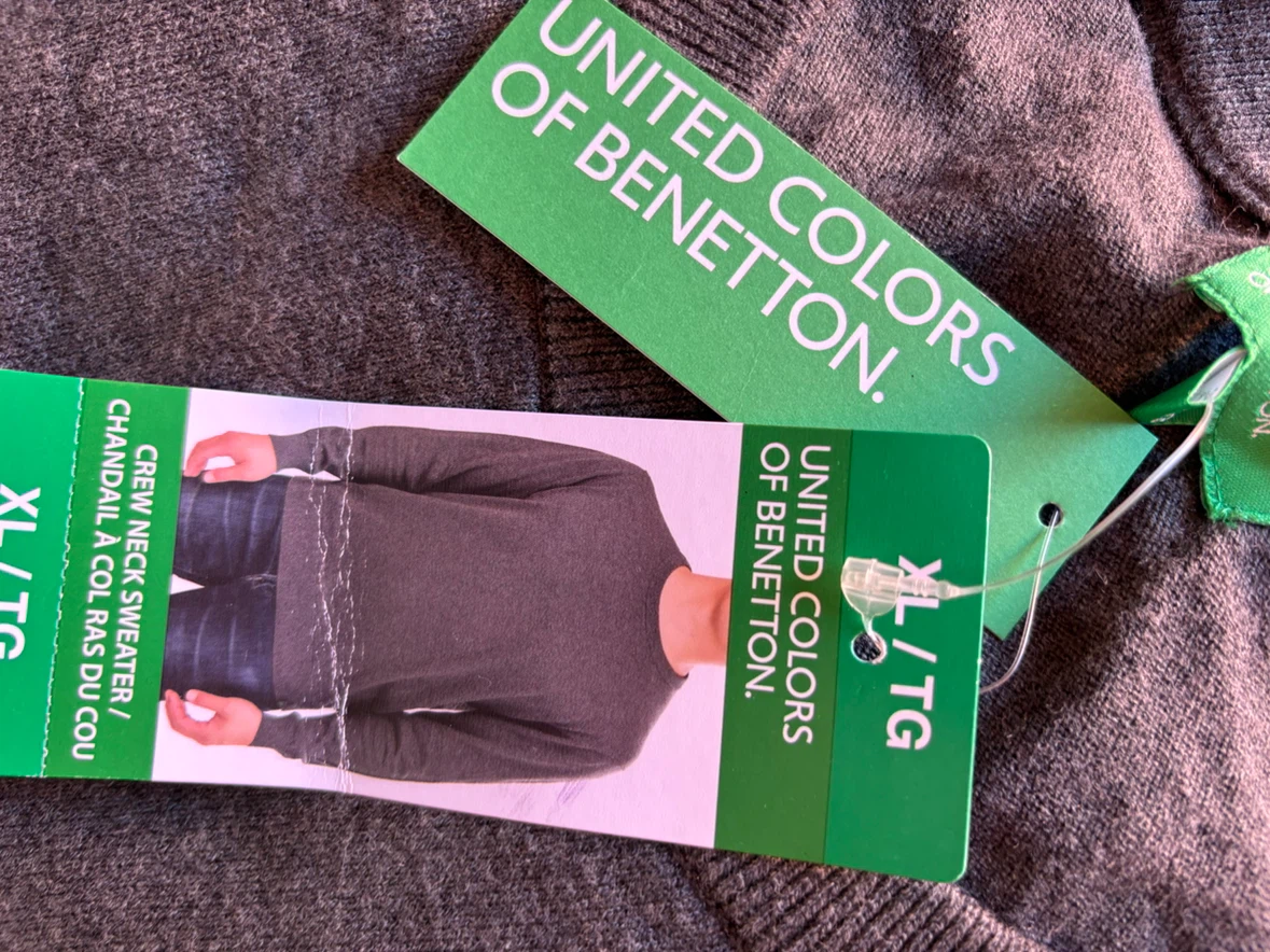 United Colors of Benetton Men's Crew Neck Sweater XL/TG - photo 2