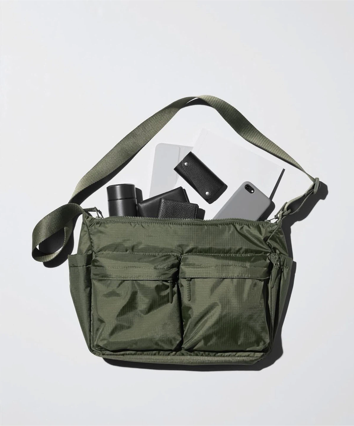 Multi pocket shoulder bag - photo 5