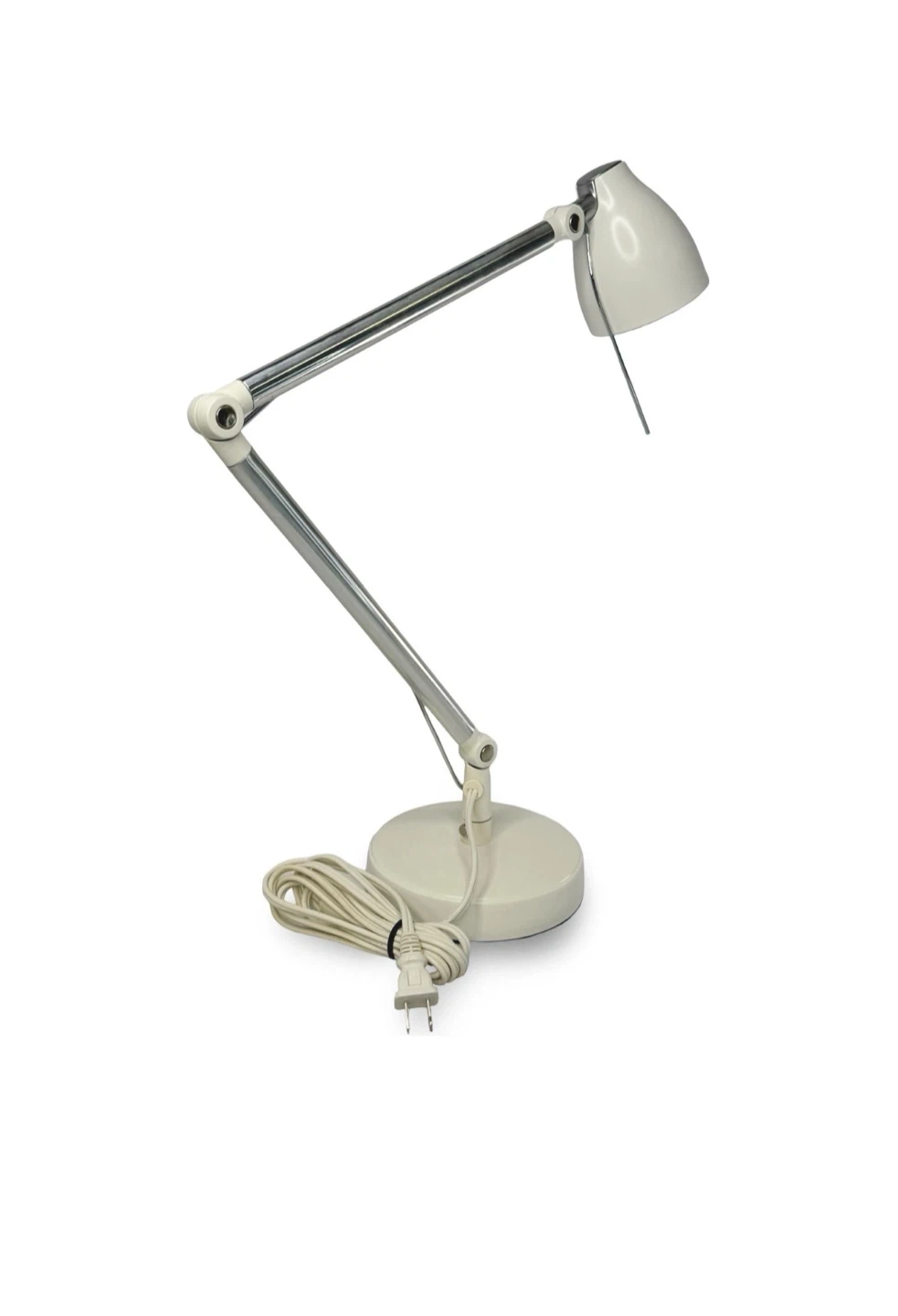 IKEA TRAL Desk Lamp White Aluminum Adjustable