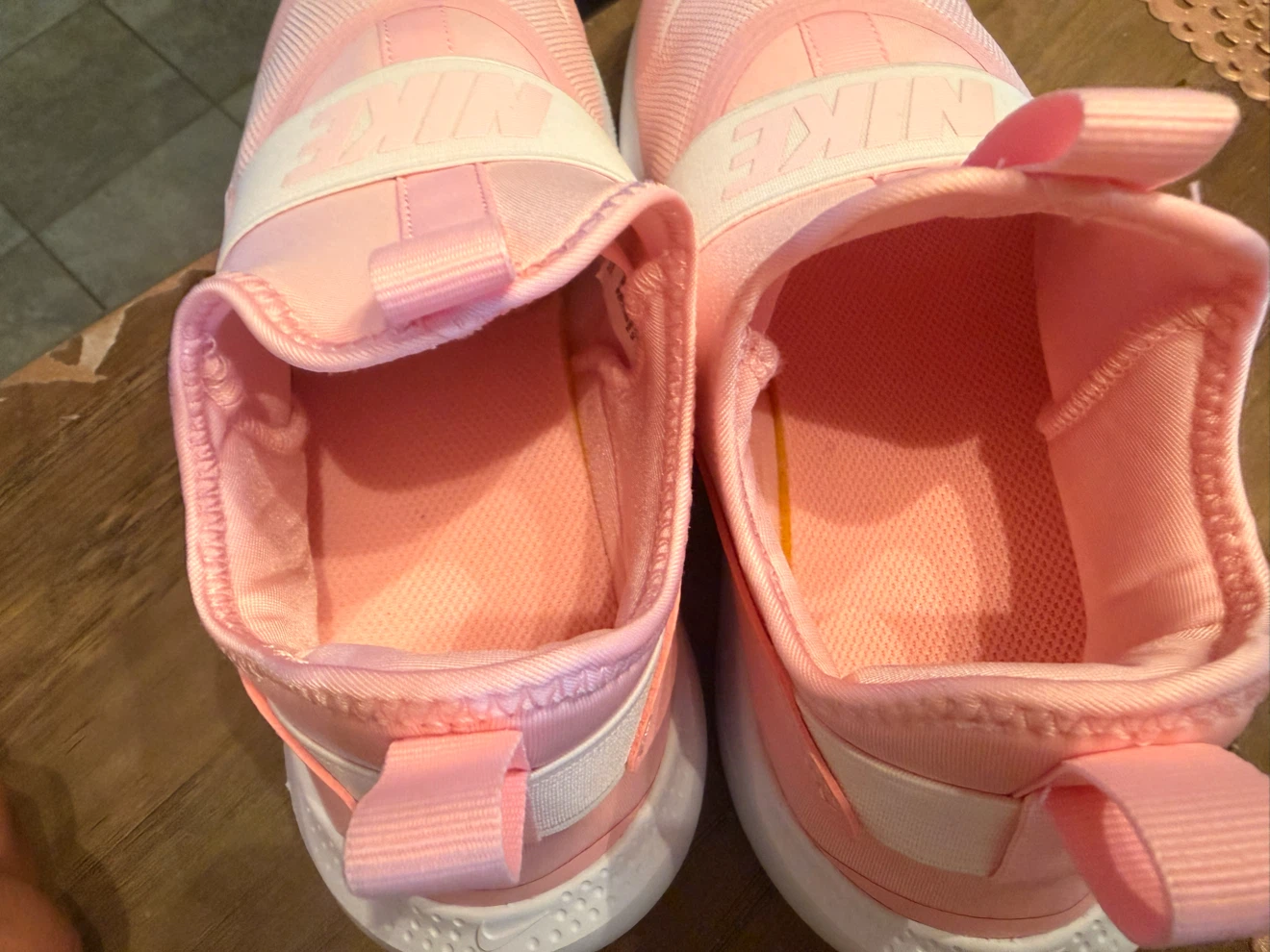 Nike Pink Slip-On Shoes - photo 3