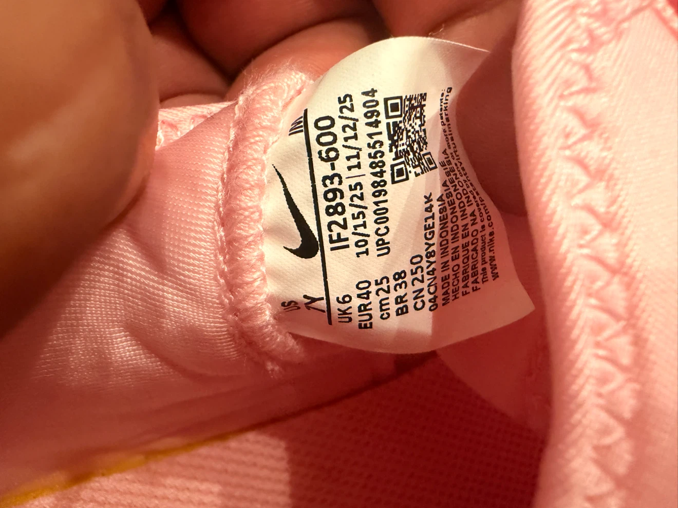 Nike Pink Slip-On Shoes - photo 5
