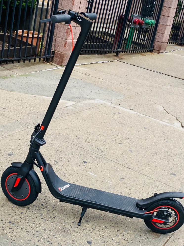 Black Electric Scooter
