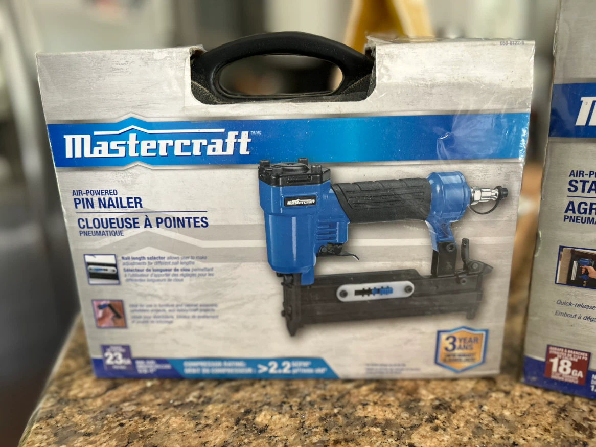 Mastercraft 23-Gauge Air-Powered Pin Nailer
