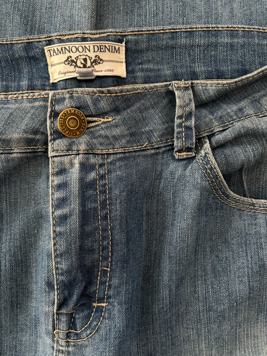 Tamnoon Denim Blue Jeans - photo 3