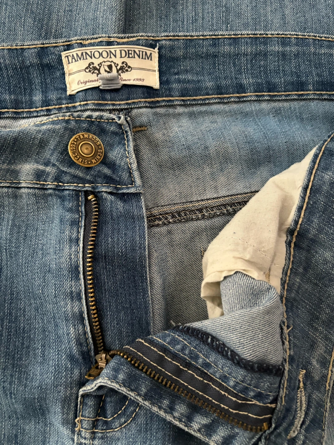 Tamnoon Denim Blue Jeans - photo 5