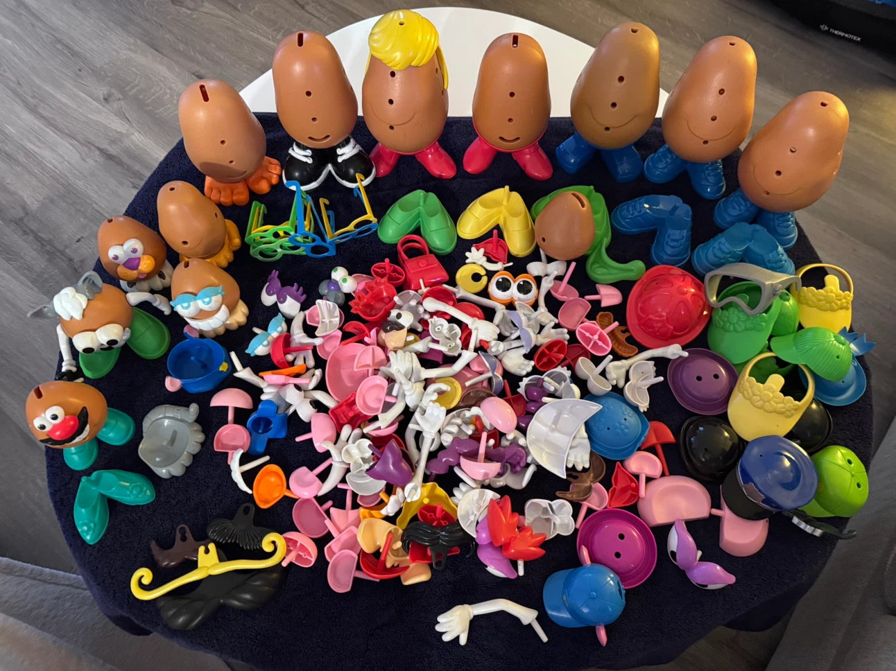 Large Collection of Mr. Potato Head Figures and Parts 1 - photo 2
