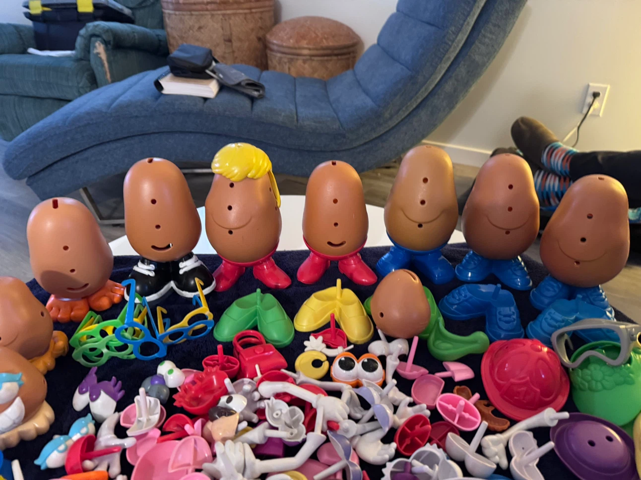 Large Collection of Mr. Potato Head Figures and Parts 1 - photo 4
