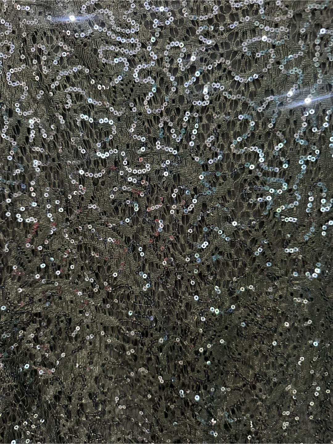 R&M Richards Sequin Overlay Dress - photo 3
