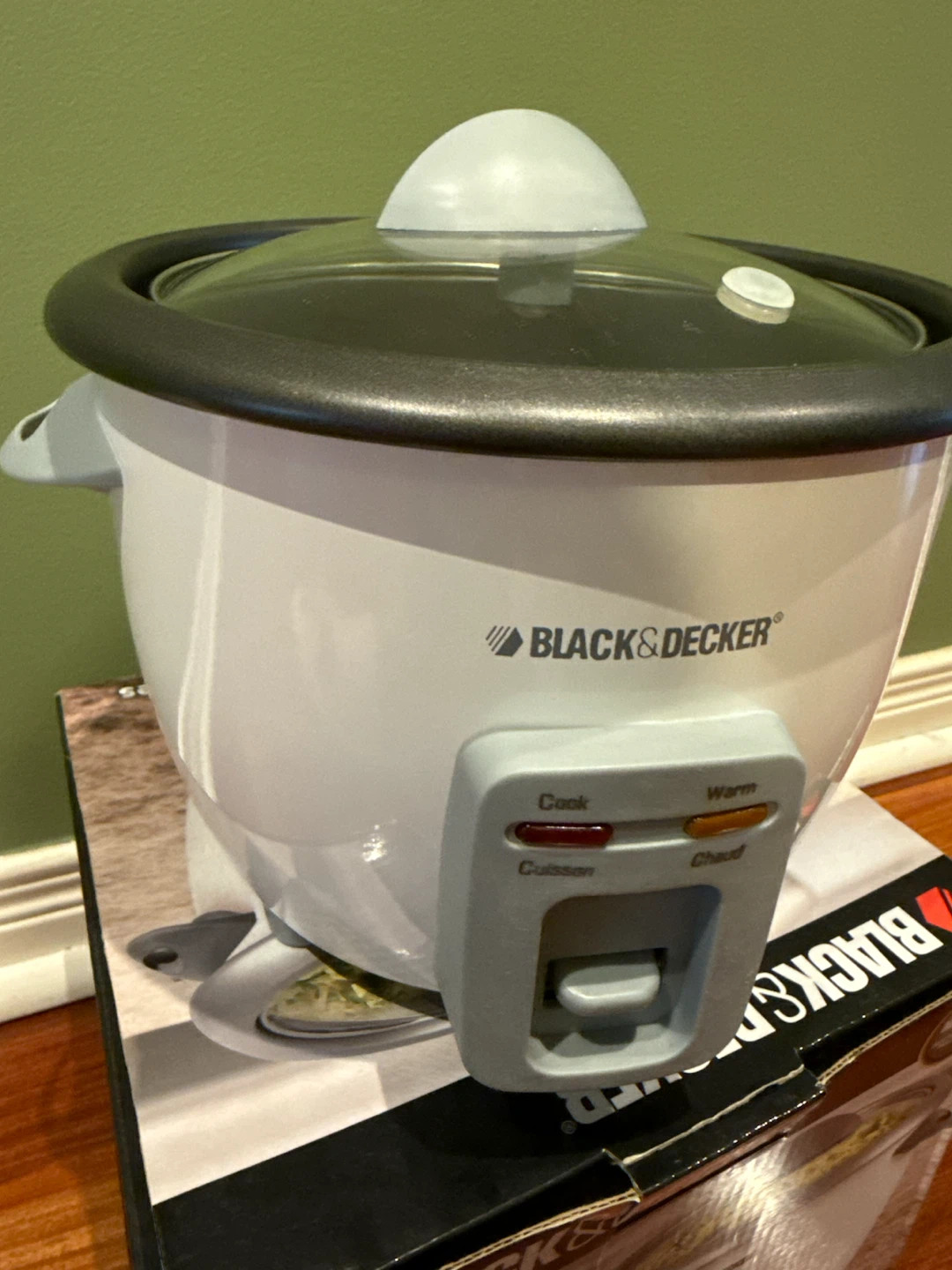 Black & Decker 6-Cup Rice Cooker & Steamer - photo 2