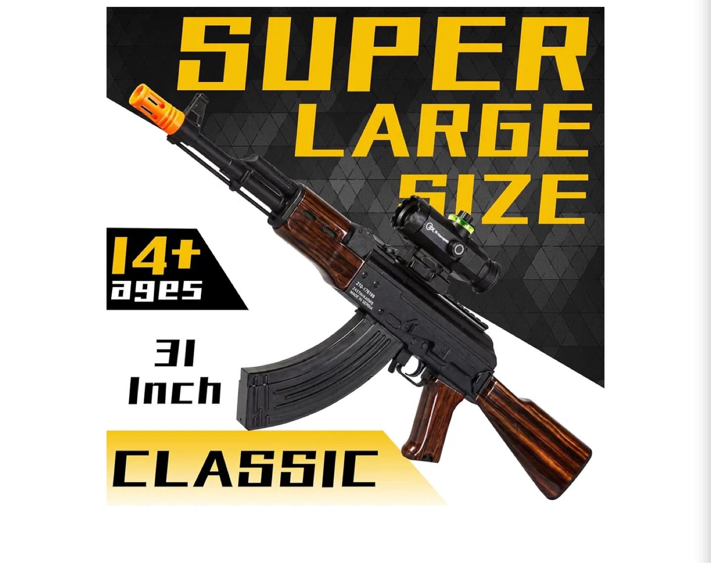Classic AK47 Gel Ball Blaster - photo 2