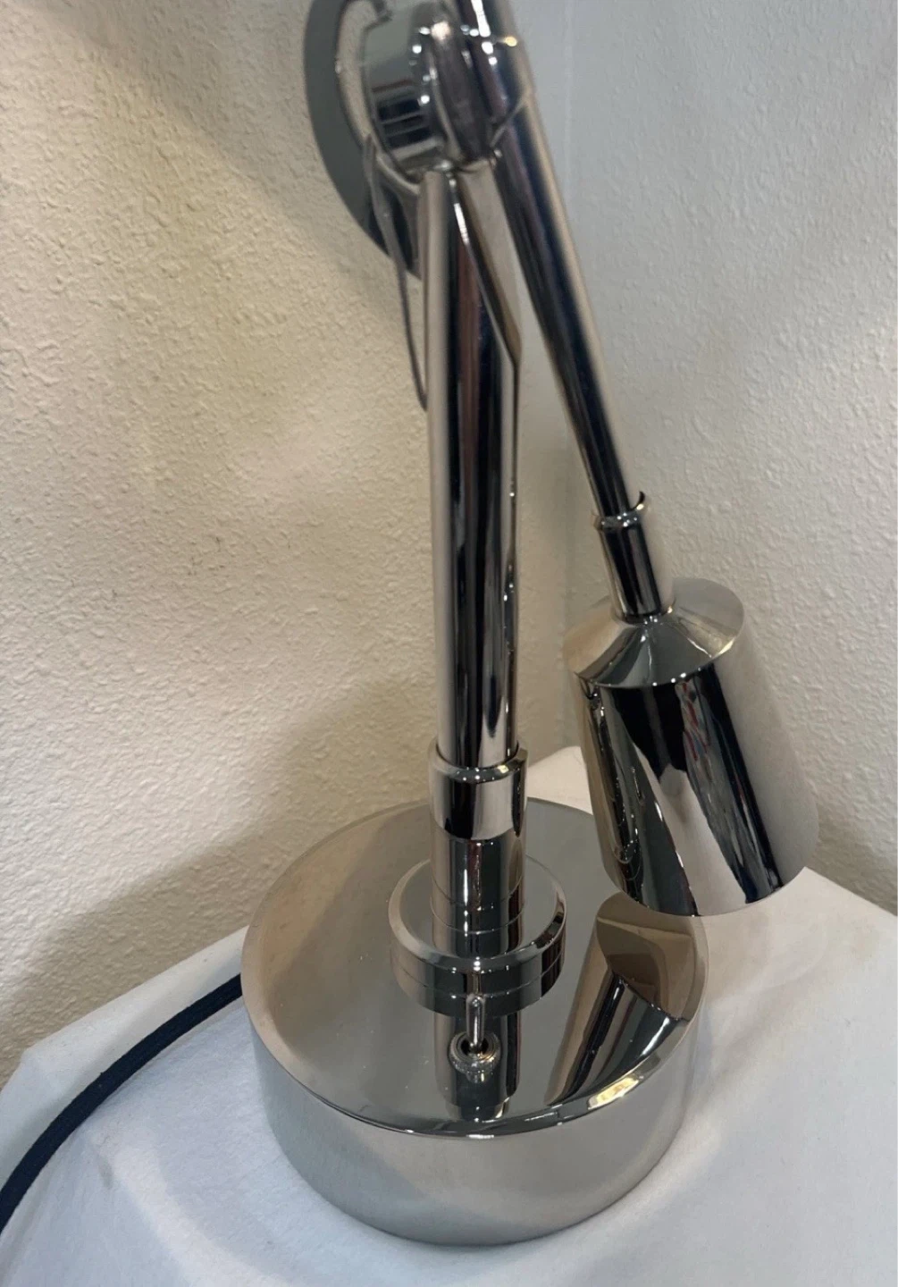 Adjustable Chrome Mid-Century Style Desk Lamp - photo 3