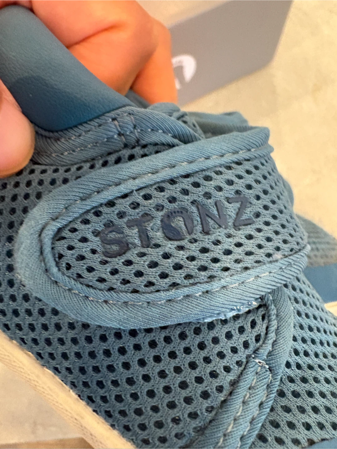 Stonz blue toddler shoes US 6 - photo 3