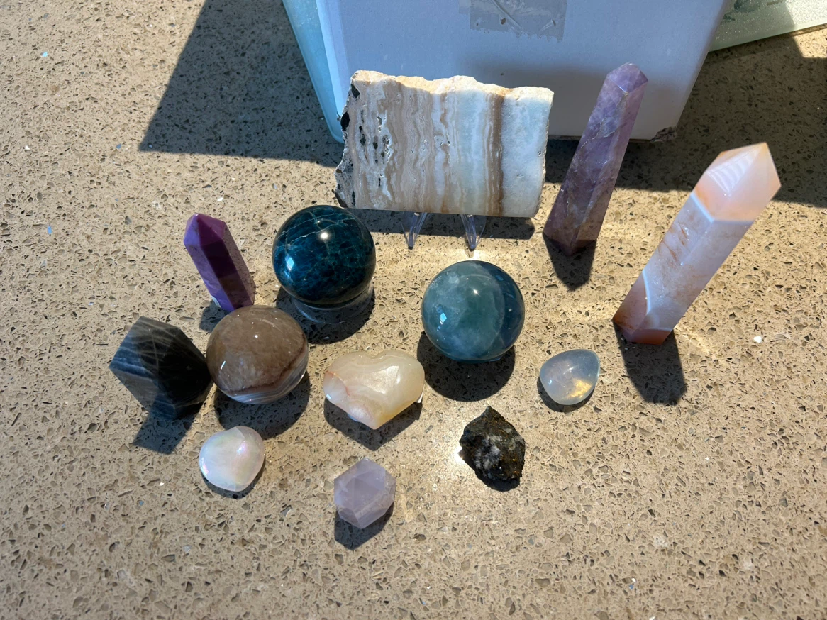 Assorted Crystal Collection-13 pieces