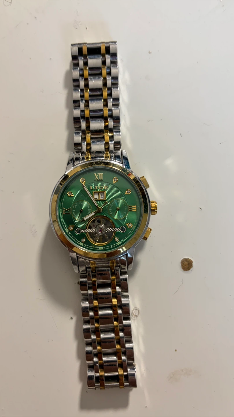 Lige W8809 Two-Tone Men's Watch