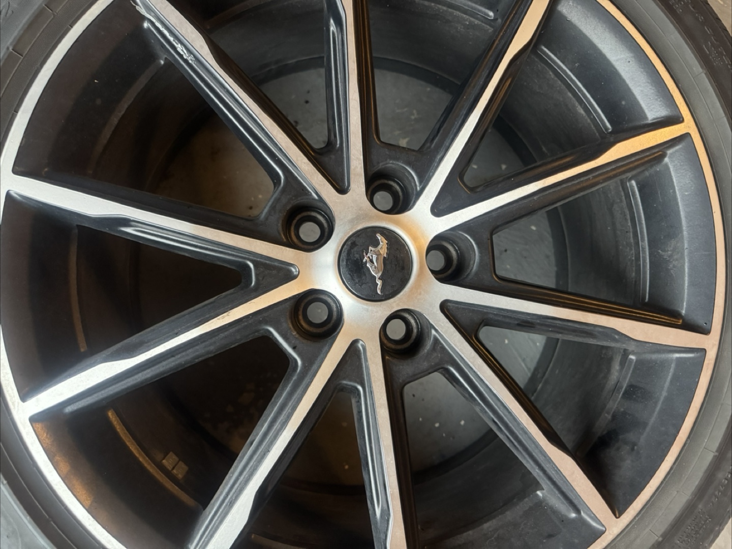 Ford Mustang Used 4 Original Rims with Tires - photo 2