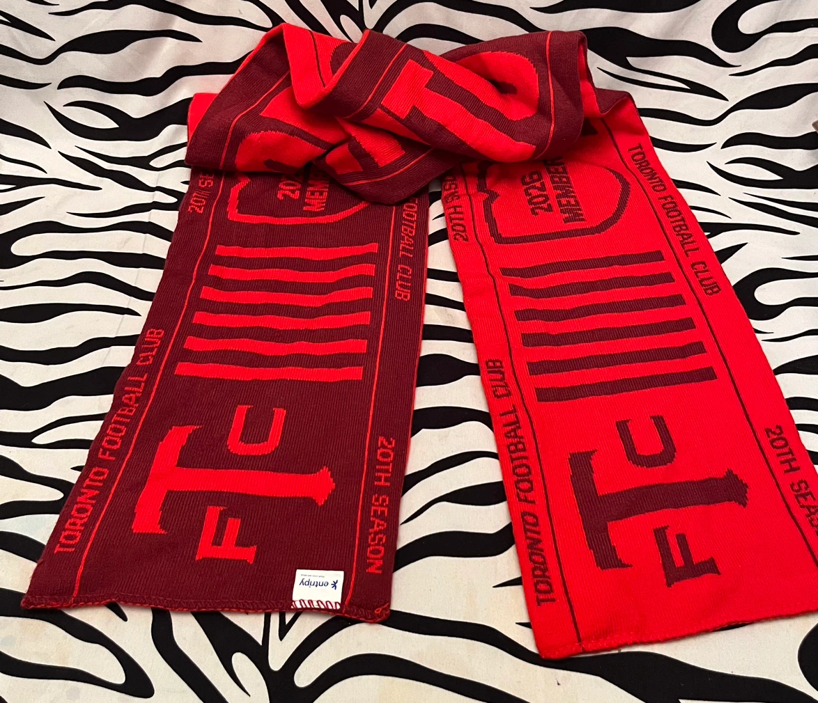⚽️ Toronto FC 2026 knit fan scarf ⚽️