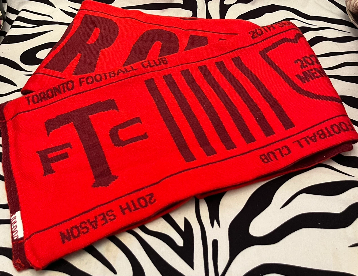 ⚽️ Toronto FC 2026 knit fan scarf ⚽️ - photo 3