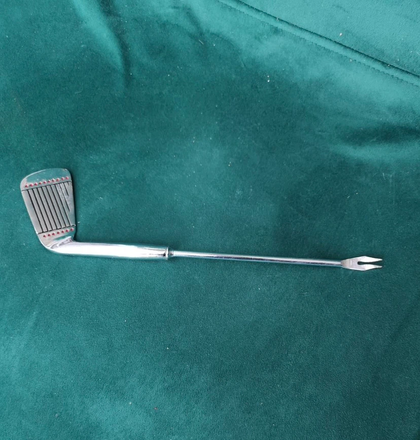 Golf Club Shaped Cocktail Skewer/Garnishing Tool