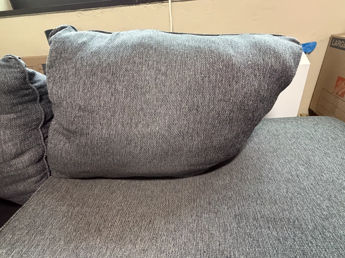 Dark Gray Sectional Sofa - photo 3