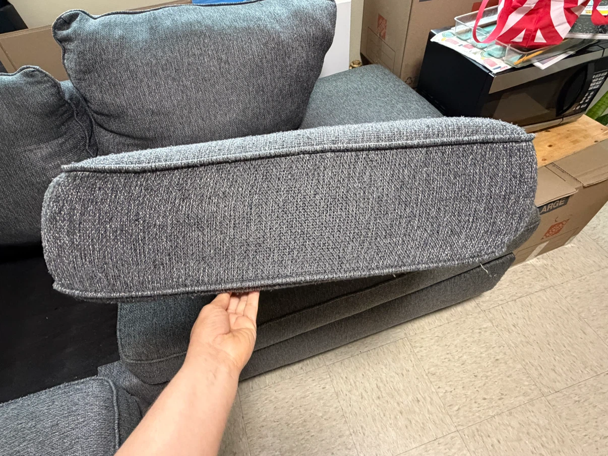 Dark Gray Sectional Sofa - photo 4