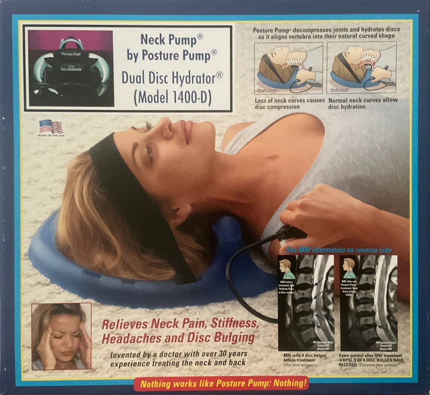 Posture Pump Dual Disc Hydrator 1400-D
