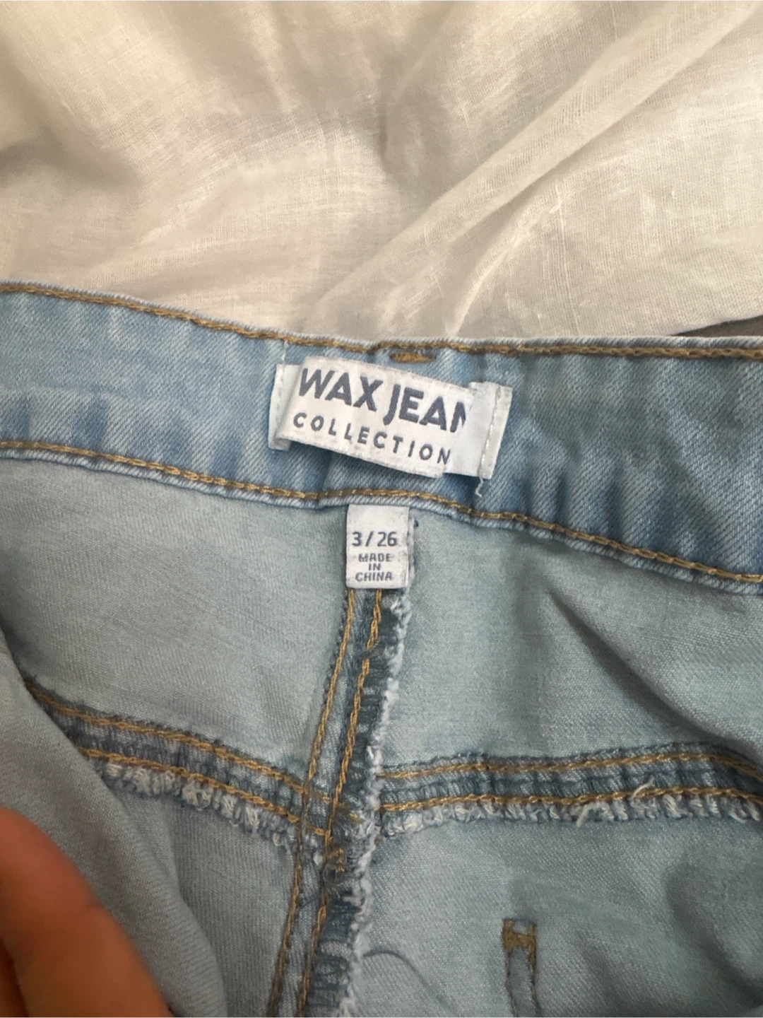 Wax Jean Collection Light Wash Jeans Size 3 - photo 3
